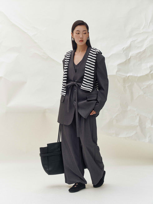 Obscura Wrap Blazer Set